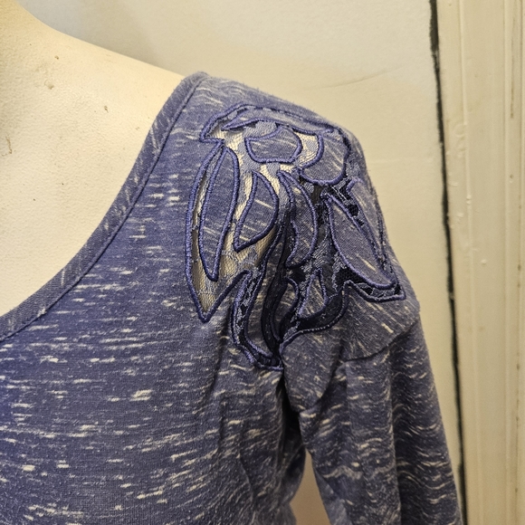 Purple Lace Back Maurices Sz S - Picture 6 of 6